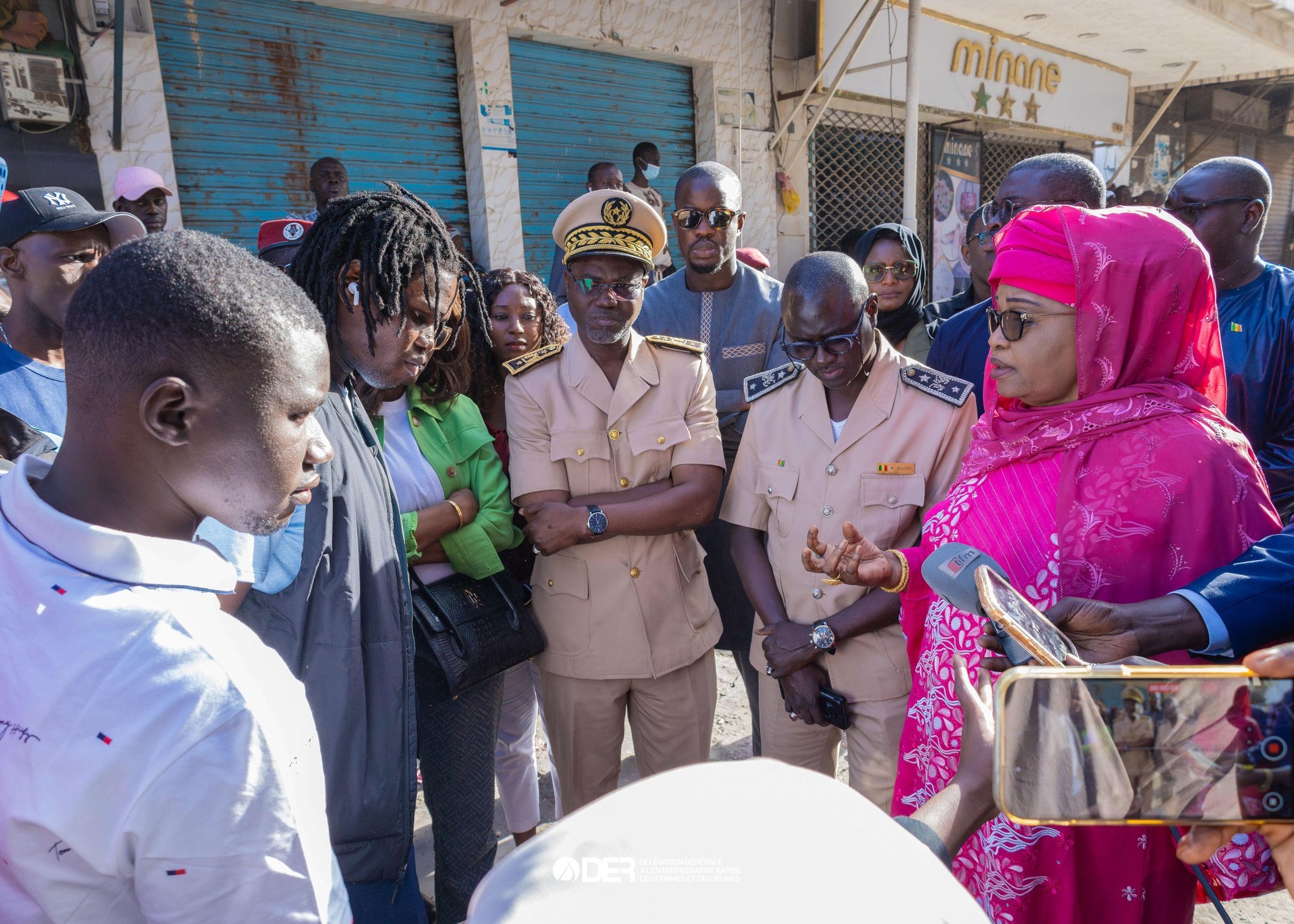 Incendie à Sandaga : Aïda Mbodj vole au secours de Mor Talla Fall