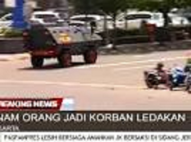 Attaque terroriste en cours en Indonésie