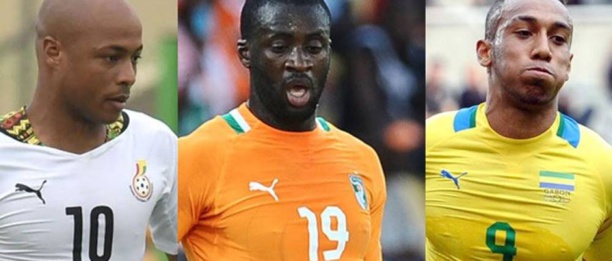 ​Meilleur joueur africain de l'année 2015: Aubameyang répond à Yaya et Ayew