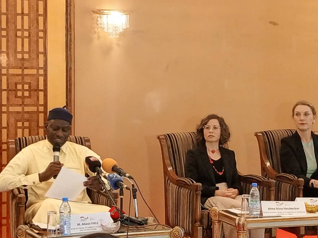 Clôture du projet « Ensemble pour la réforme du Travail » : le ministre Abass Fall plaide pour une modernisation du Code du travail