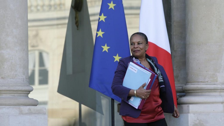 France: démission de la garde des Sceaux Christiane Taubira