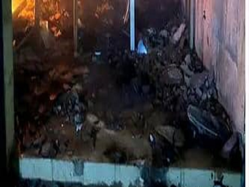 Incendie au marché central de Koungheul : une cantine réduite en cendre, des pertes estimées à 13 millions de FCFA