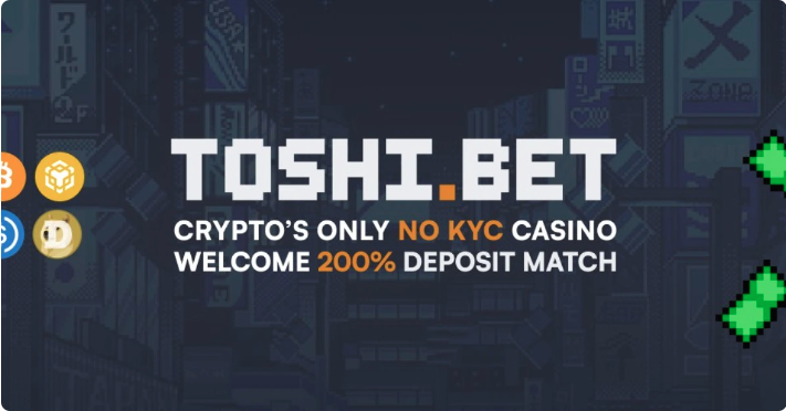 Pourquoi Toshi.bet est le meilleur Casino Crypto Only (avec une touche)