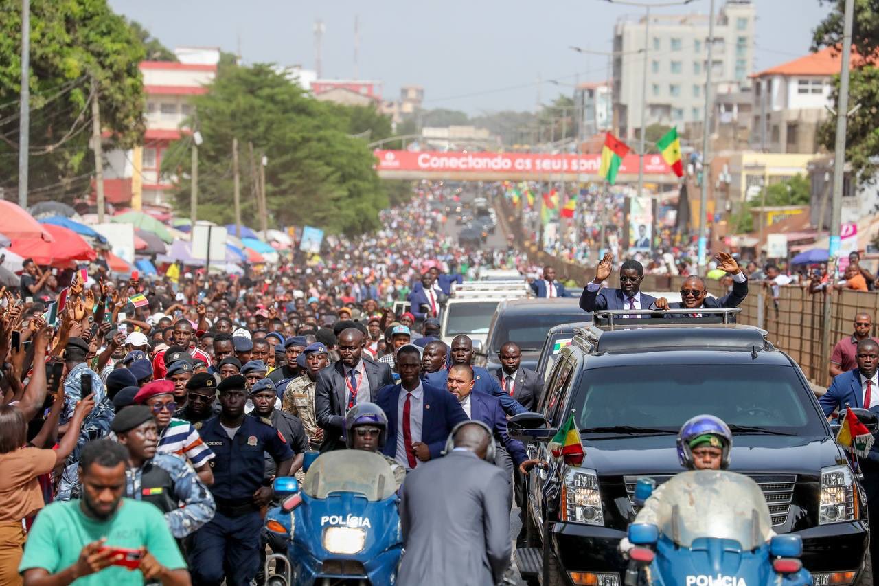Guinée : Bassirou Diomaye Faye accueilli en grande pompe