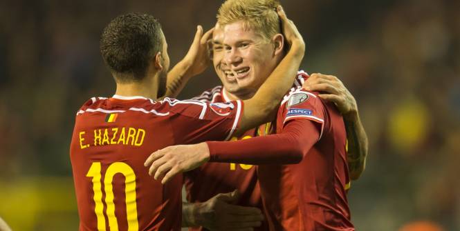 La Belgique reste en tête du classement FIFA