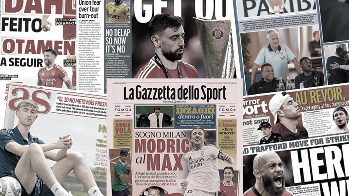 Le casse-tête de Xabi Alonso avec l’attaque du Real Madrid, le dossier Bruno Fernandes déchire l’Angleterre