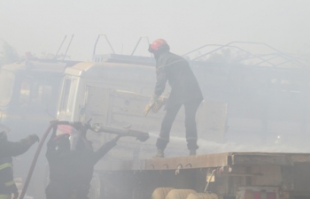 Ouagadougou: sept véhicules consumés, après un incendie d’"origine inconnue" dans un garage