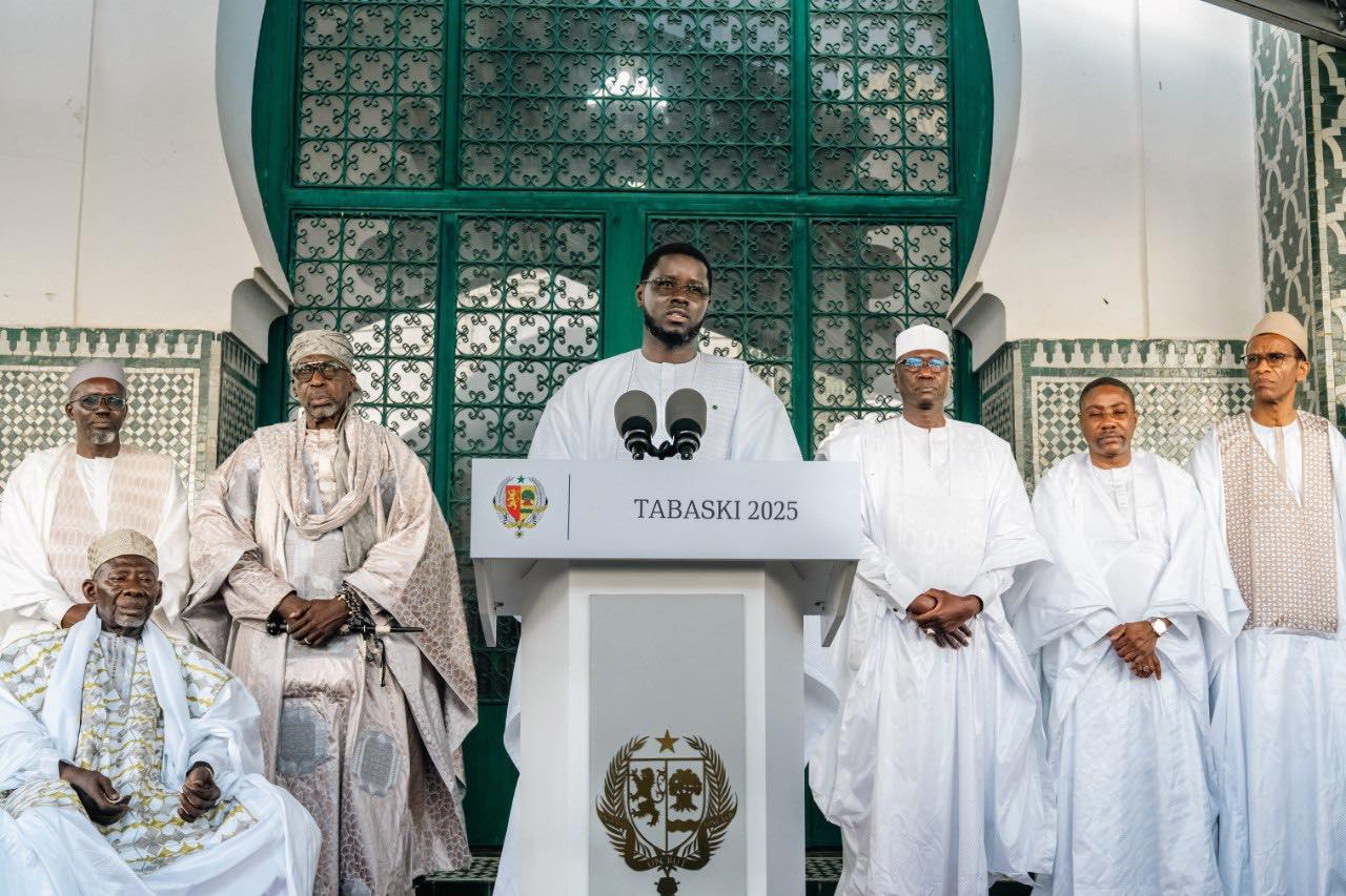 Tabaski 2025 : le Président Bassirou Diomaye Faye appelle au dialogue et à la cohésion nationale