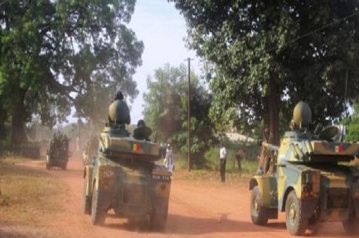 Accrochage à Bignona : Un soldat blessé.