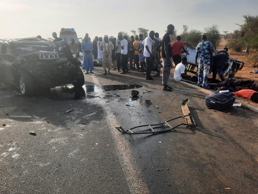 Accident sur l’autoroute Ila Touba : un mort et 15 blessés à hauteur de Bambey