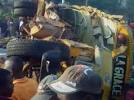 Guinée : Une collision entre deux camions à Macenta fait au moins 15 morts et plusieurs blessés