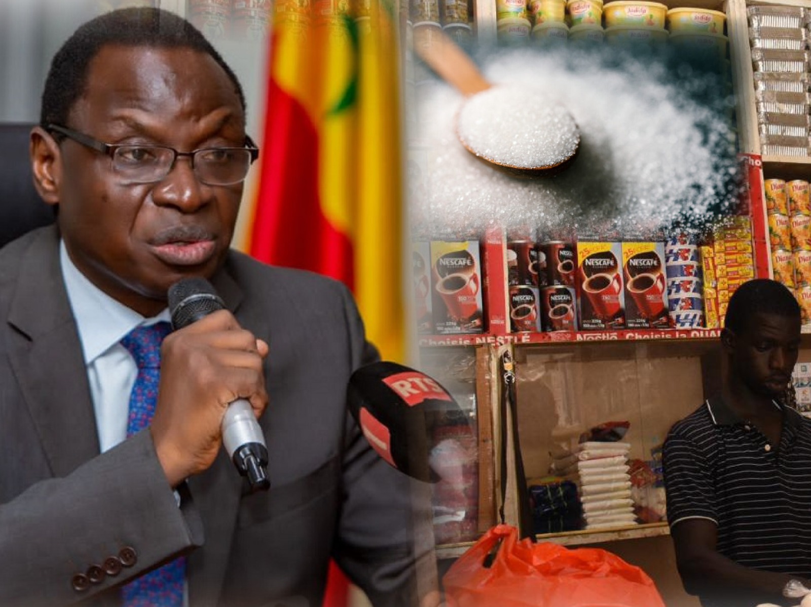 "Pénurie" de sucre : des boutiquiers de Niari Tally témoignent de la hausse des prix et des stocks épuisés