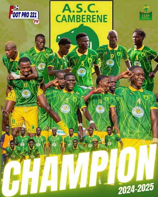 Ligue 2 : Cambérène champion, le Stade de Mbour retrouve la Ligue 1, Essamaye échoue de peu