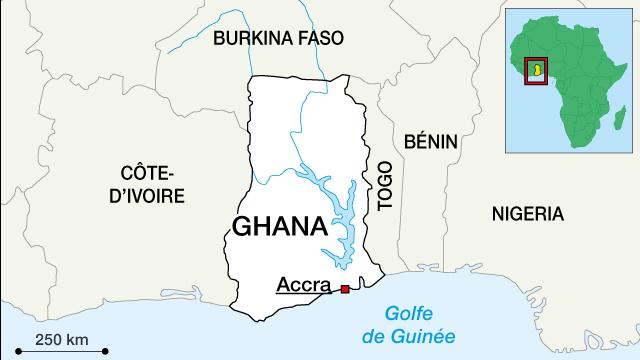 Ghana: plus de 50 morts dans un accident entre un bus et un camion