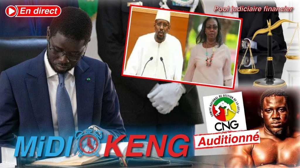 🔴DIRECT/Midi Keng - Pool judiciaire : Moustapha Diop auditionné... Sa Thiès auditionné par le CNG