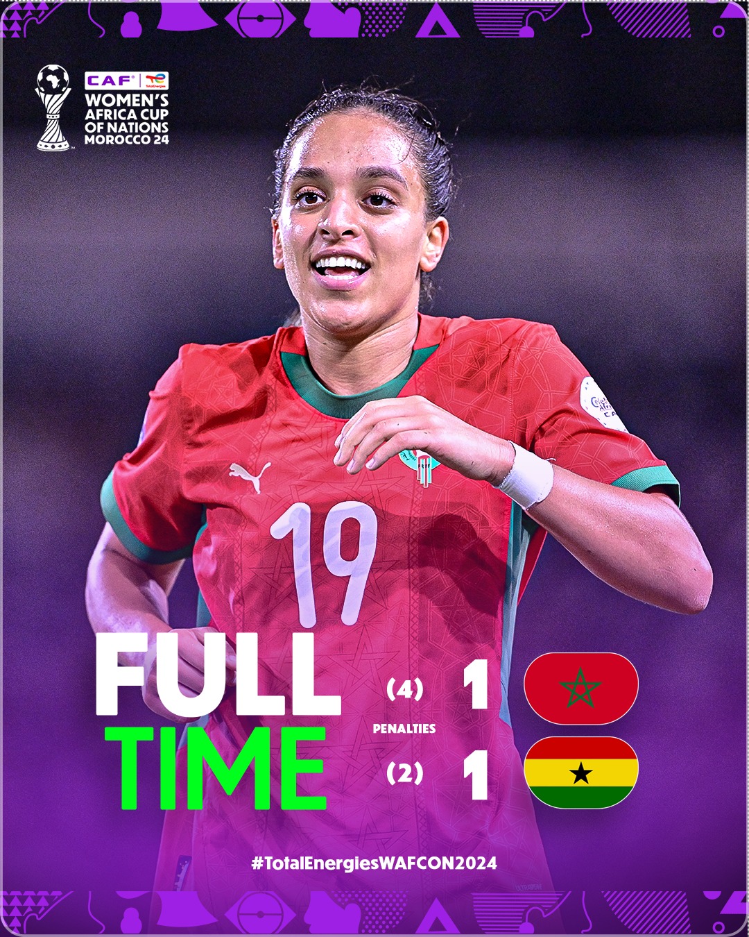 CAN Féminine 2025 : Le Maroc rejoint le Nigeria en finale