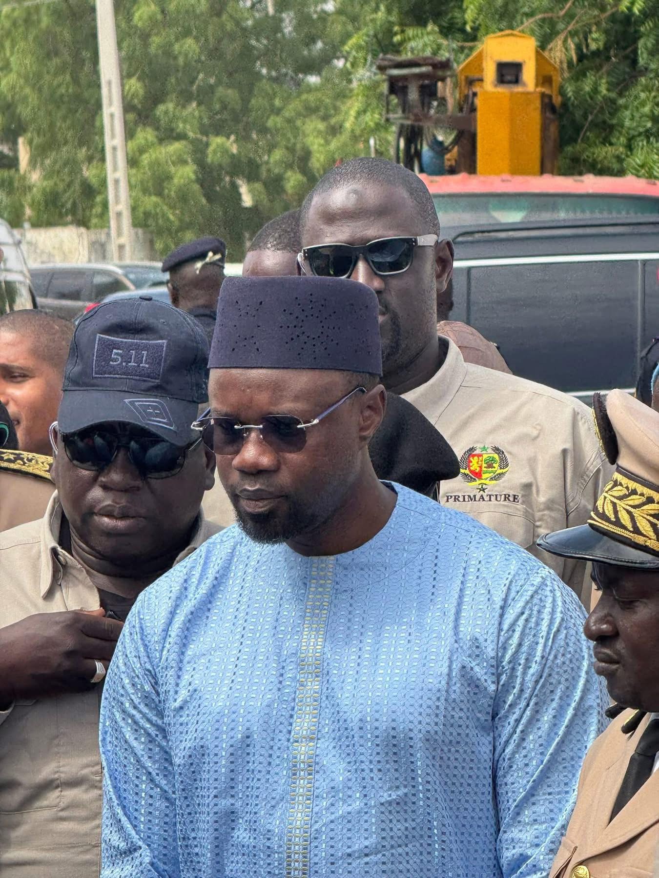 Touba : Ousmane Sonko inaugure des infrastructures hydrauliques et promet de livrer l’eau douce du Lac de Guiers d’ici 2029