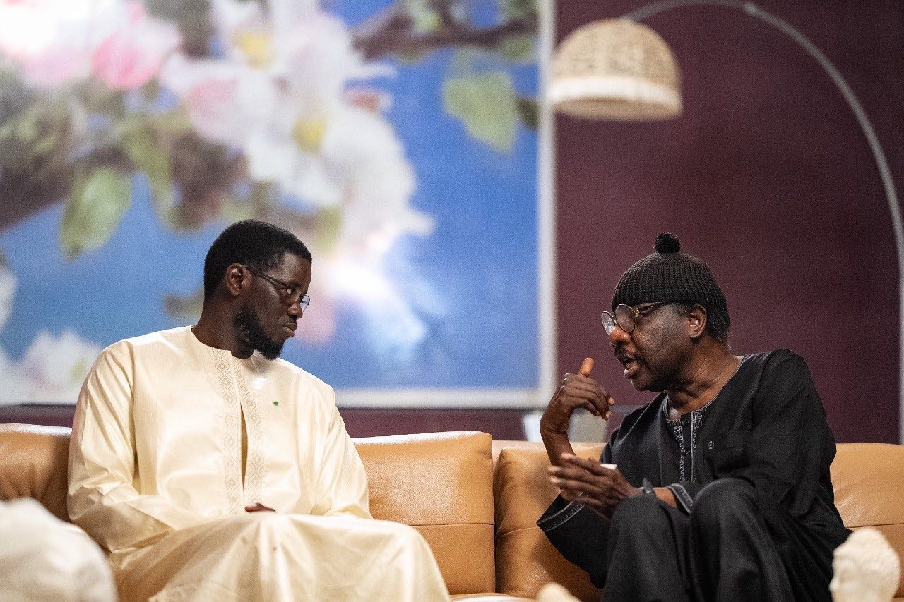 Rappel à Dieu de Sokhna Fatou Kiné Sy Al Makhtoum : le Président Diomaye s’est rendu auprès de Serigne Moustapha Sy al Makhtoum