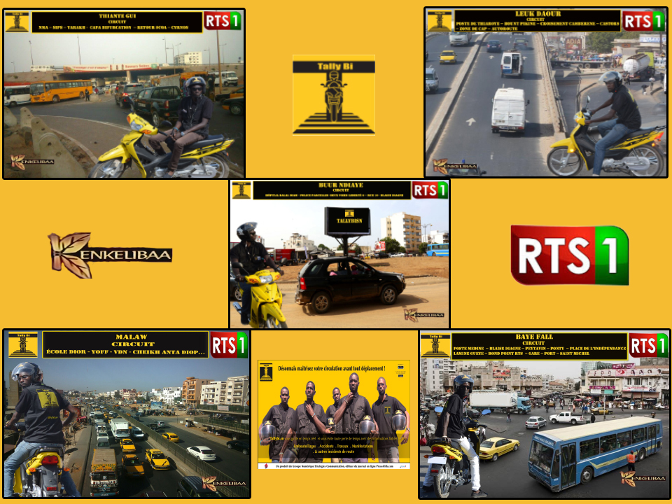 Partenariat RTS-Tallybisn: "Kinkelibaa" servi avec le point de la circulation
