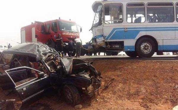 Tambacounda : un mort et plusieurs blessés dans un accident entre un bus malien et un camion