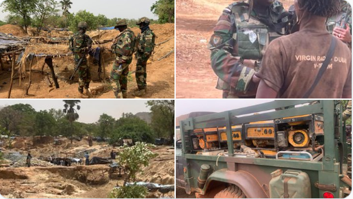 Kédougou : Plus de 60 personnes interpellées et des sites d'orpaillage clandestin démantelés par la gendarmerie
