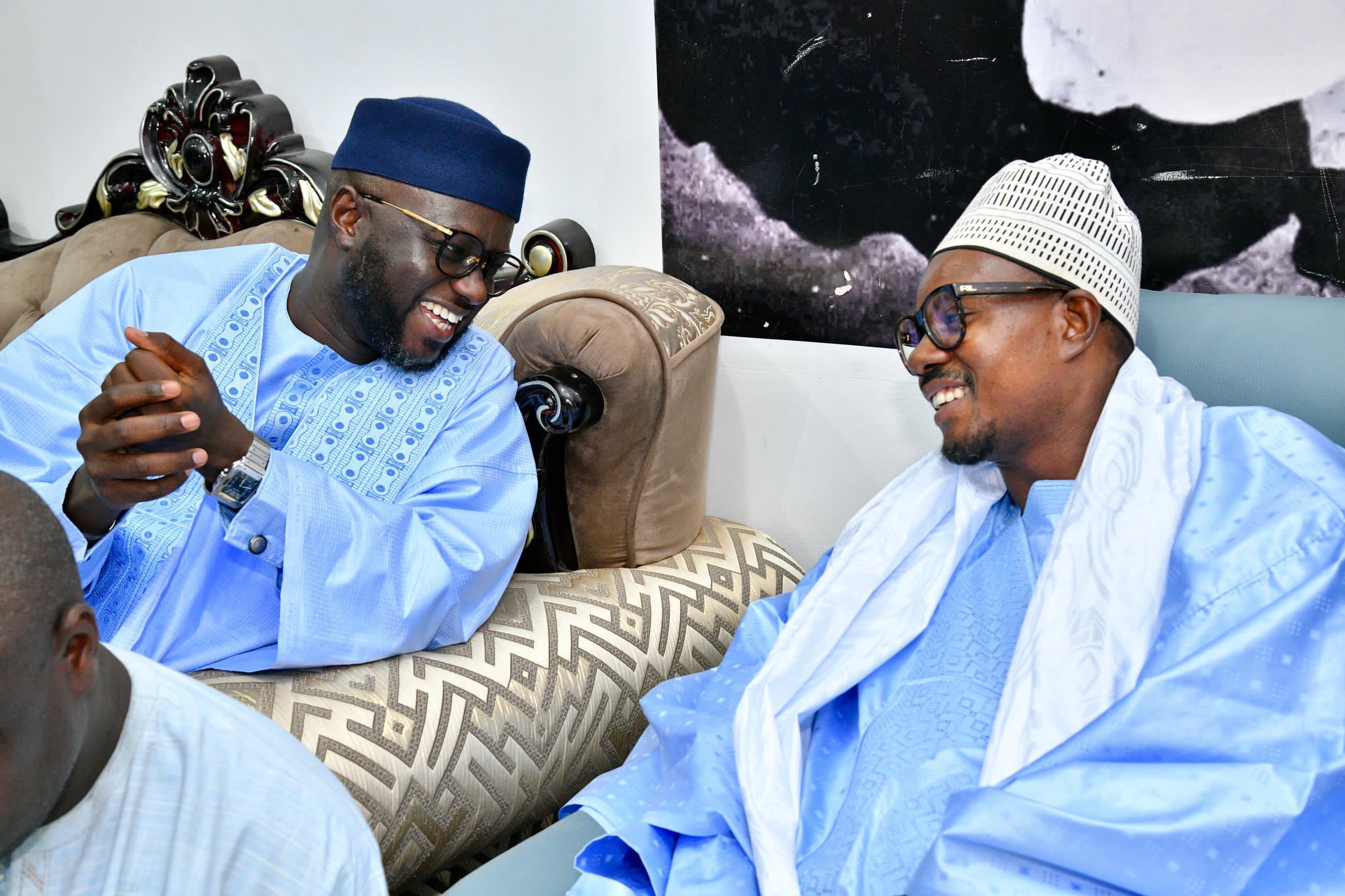 Le Président El Malick Ndiaye reçu par le Khalife général des Mourides à l’approche du Grand Magal