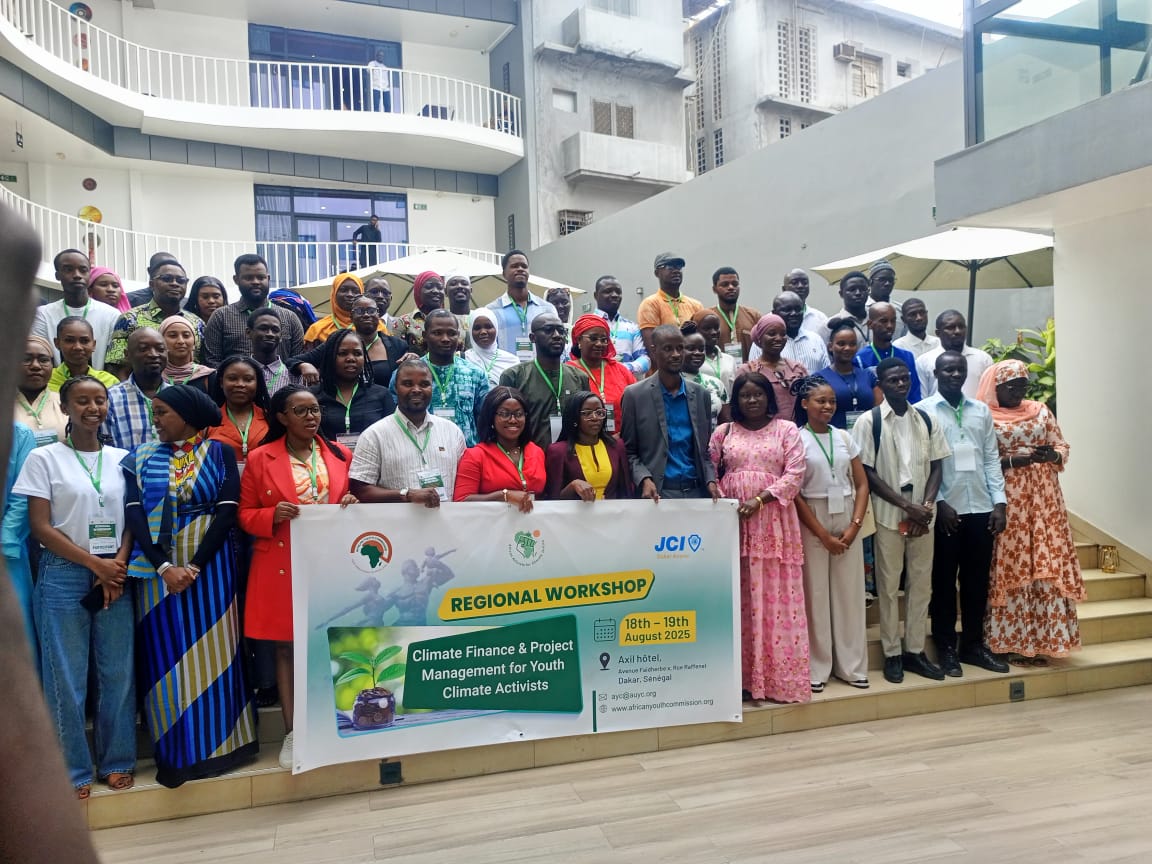 Financement climatique et Gestion de projet : les jeunes activistes africains formés par African Youth Commission à Dakar