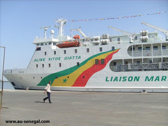 Ziguinchor : le ferry Aline Sitoé Diatta reprend ses rotations avec 417 passagers et 75 tonnes de fret