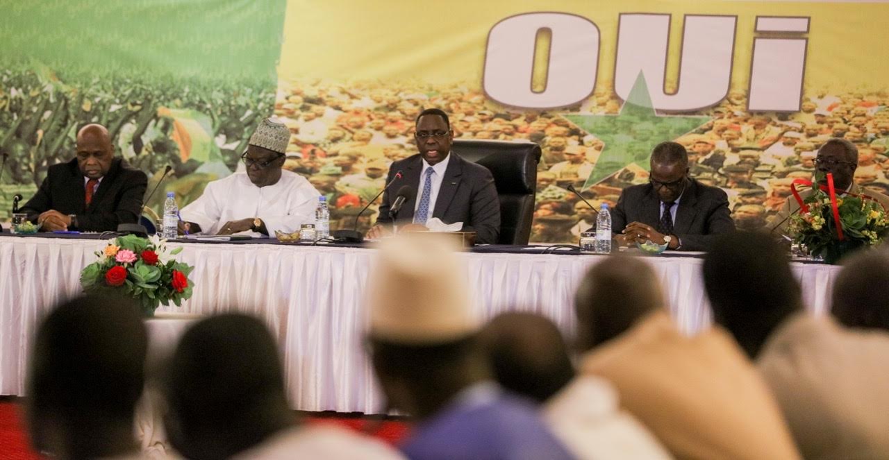 Camp du Oui : Les alliés du Président Macky Sall revigorés à bloc.