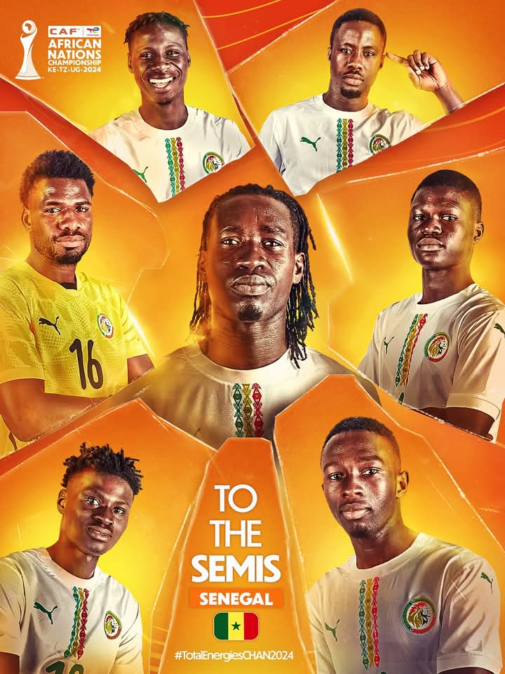 CHAN 2024 : Le Sénégal écarte l’Ouganda et file en demi-finales