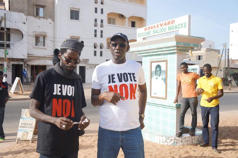 ​Le Front «ñaani Bañ na » fait du porte à porte à Guédiawaye (Images)