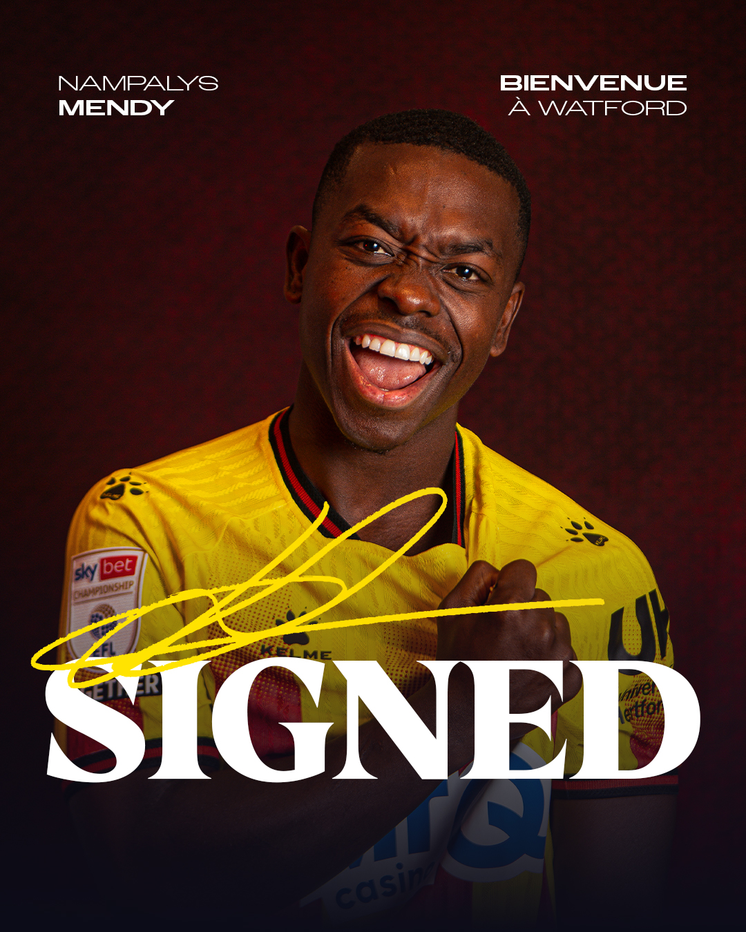 Mercato : Nampalys Mendy signe à Watford