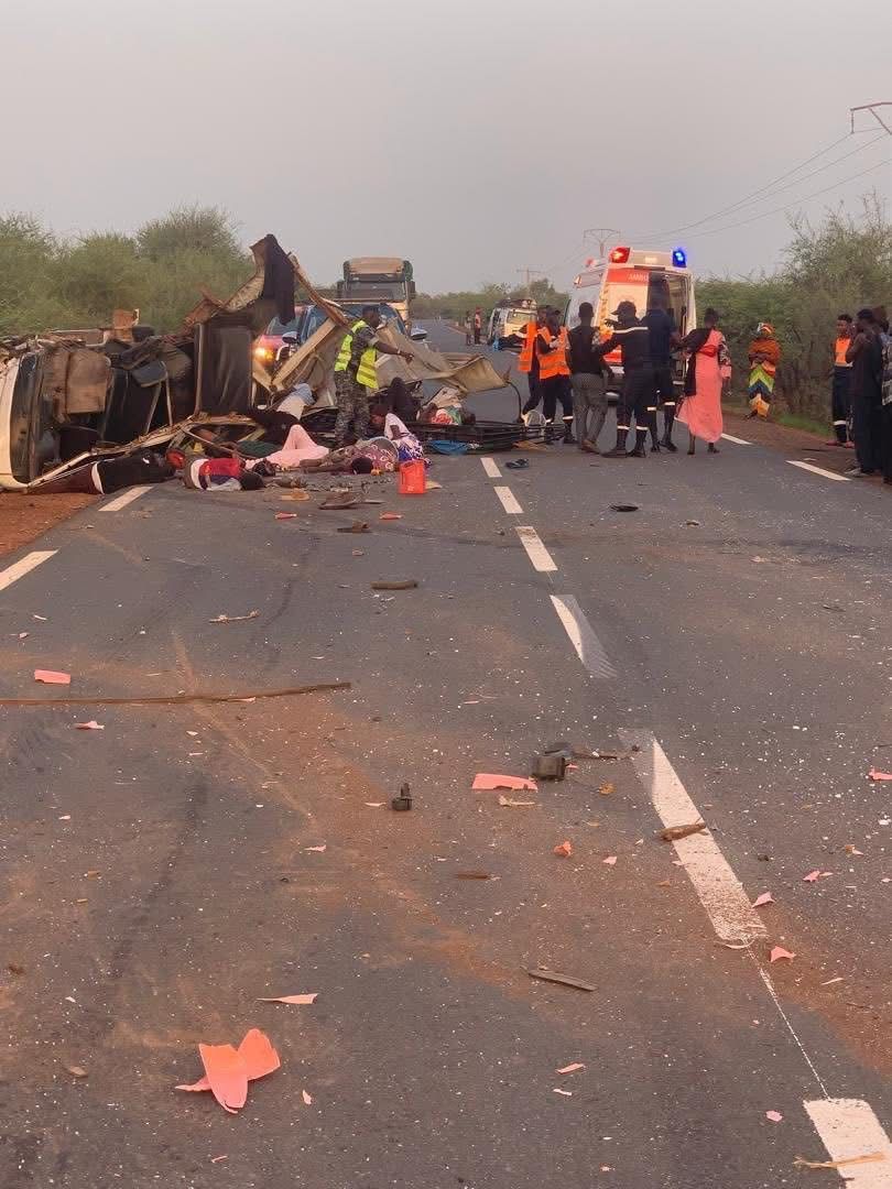 Accident sur l'axe Linguère-Matam : cinq (05) morts et quinze blessés (15) dont huit (08) dans un état grave dénombrés
