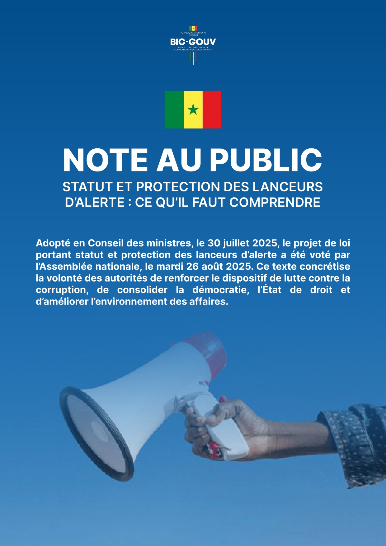 Lanceurs d'alerte : tout ce qu'il faut savoir sur la nouvelle loi