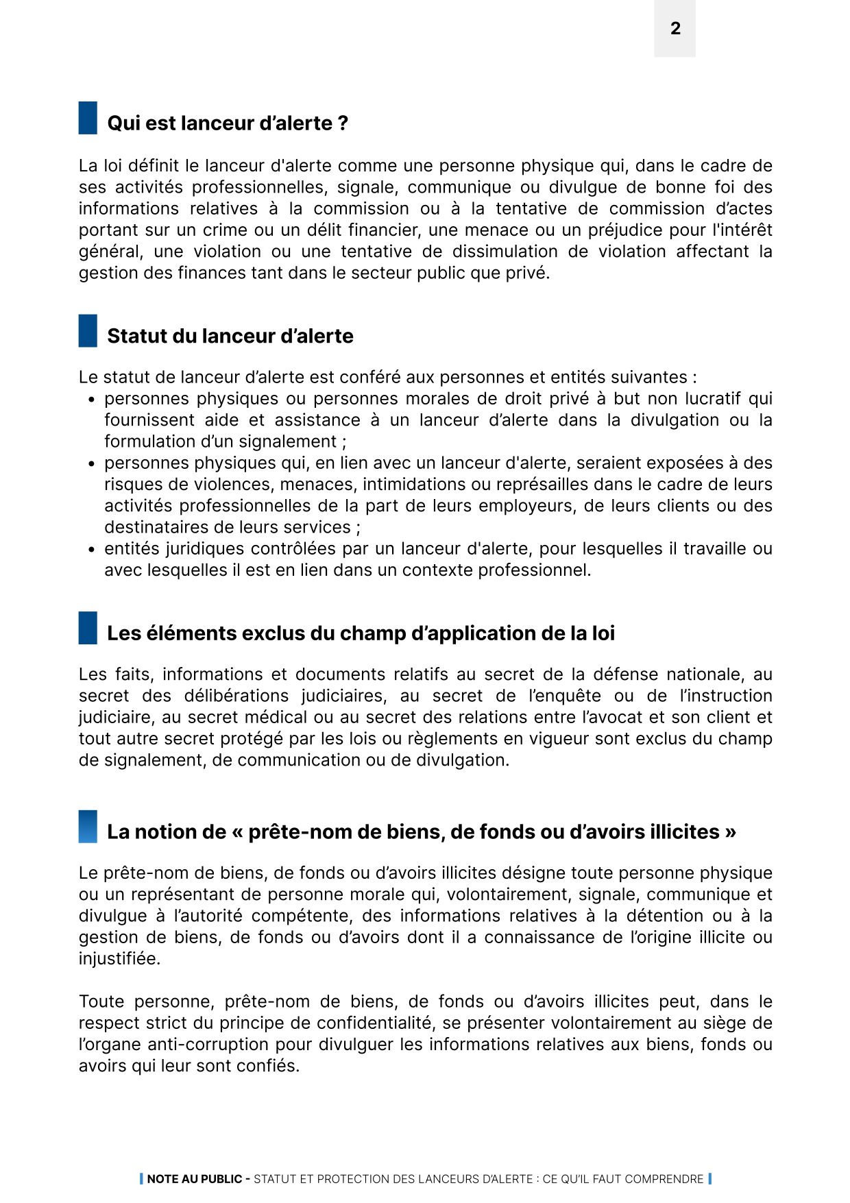 Lanceurs d'alerte : tout ce qu'il faut savoir sur la nouvelle loi