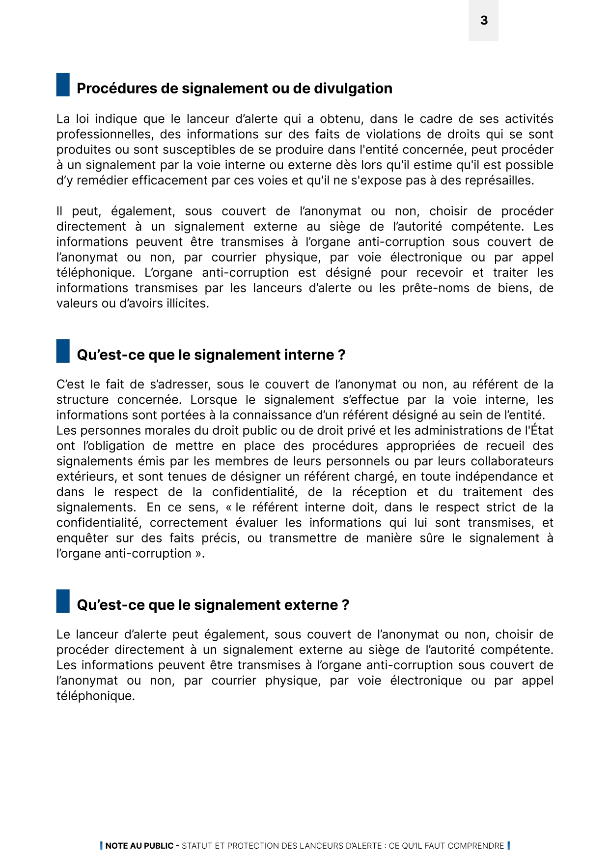 Lanceurs d'alerte : tout ce qu'il faut savoir sur la nouvelle loi