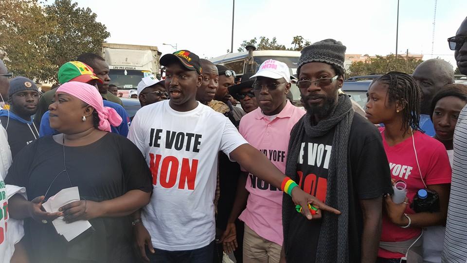 Images-Référendum du 20 mars : Caravane du Front Ñaani Bañna