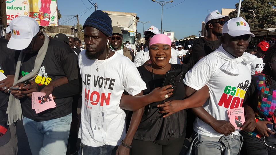 Images-Référendum du 20 mars : Caravane du Front Ñaani Bañna