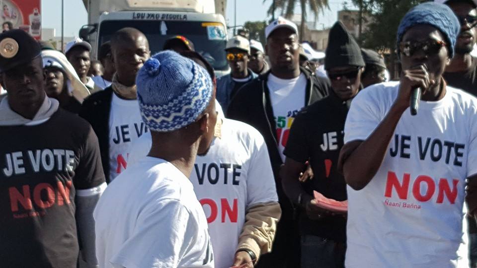 Images-Référendum du 20 mars : Caravane du Front Ñaani Bañna