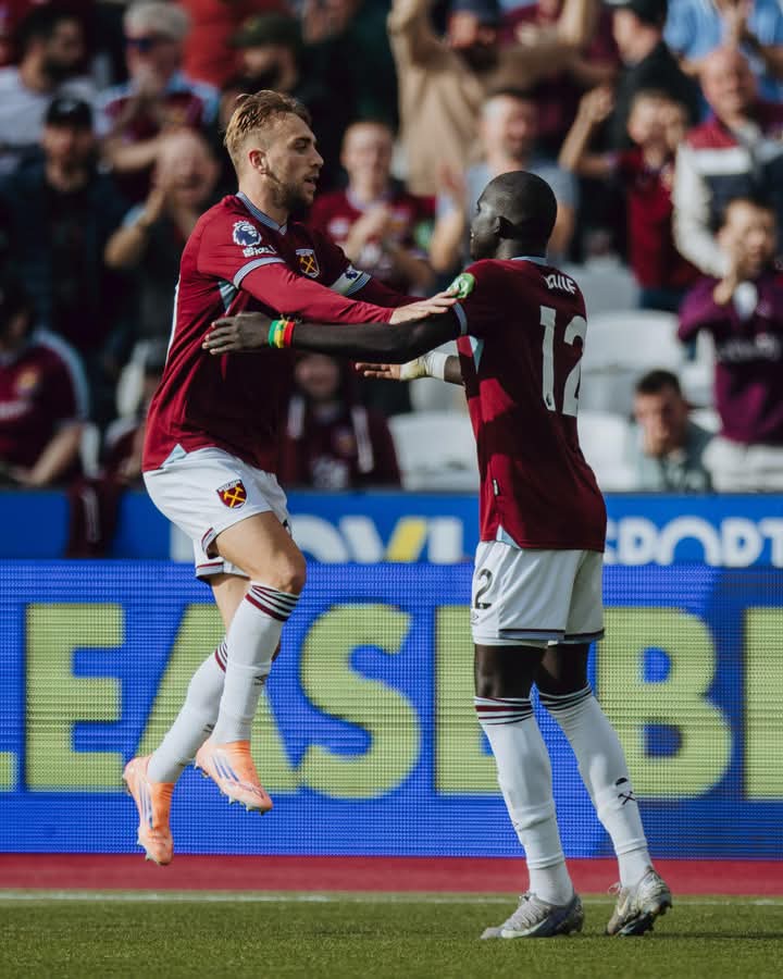Premier League : El Hadji Malick Diouf passeur décisif avec West Ham contre Crystal Palace 