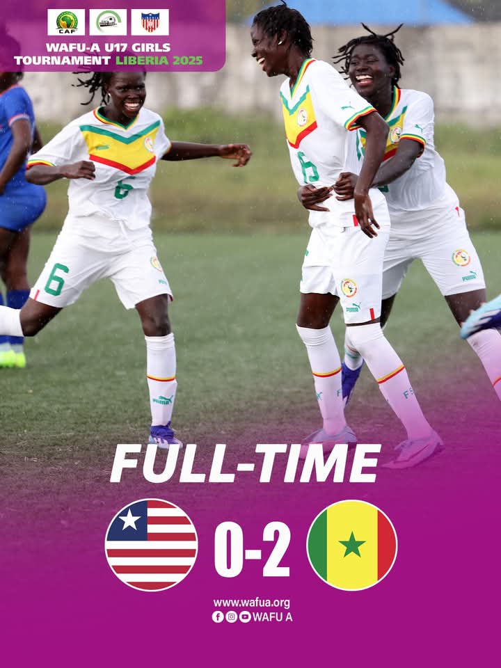 Tournoi UFOA-A U17 féminin : Le Sénégal se relance face au Liberia (2-0)