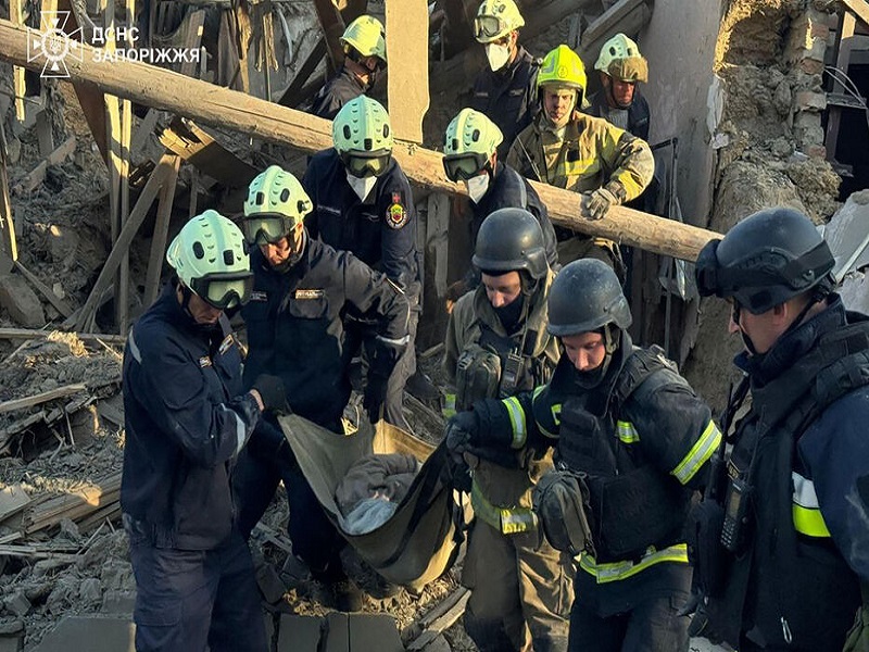 Ukraine: des morts lors d'un bombardement russe à Zaporijjia