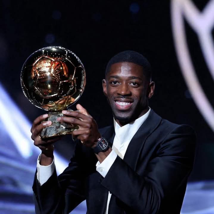 Foot:  Ousmane Dembélé remporte le Ballon d'or 2025