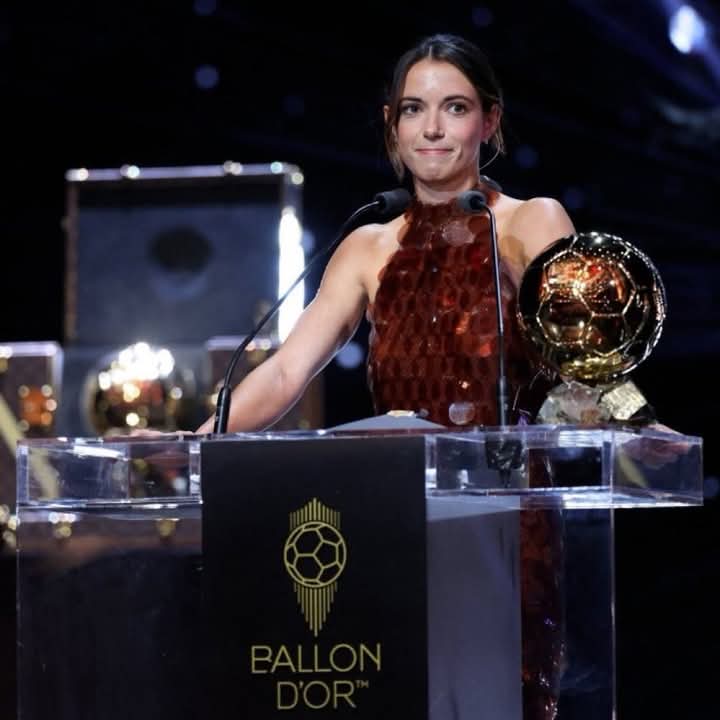 Foot : Aitana Bonmati remporte son troisième Ballon d'Or consécutif