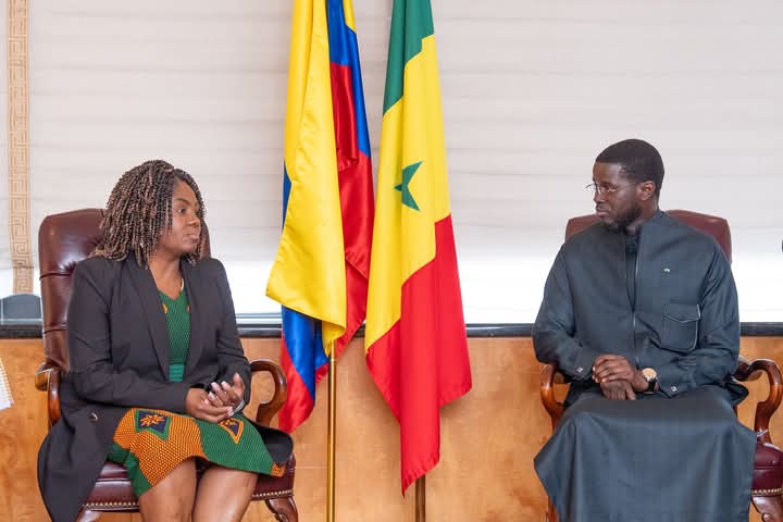 AG de l’ONU : le Président Diomaye s’est entretenu  avec la Vice-présidente de la Colombie sur la coopération Sud-Sud