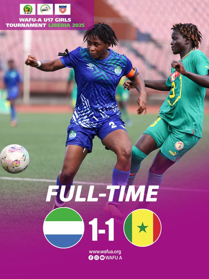 Tournoi UFOA-U17 féminin : Le Sénégal concède le nul face à la Sierra Leone