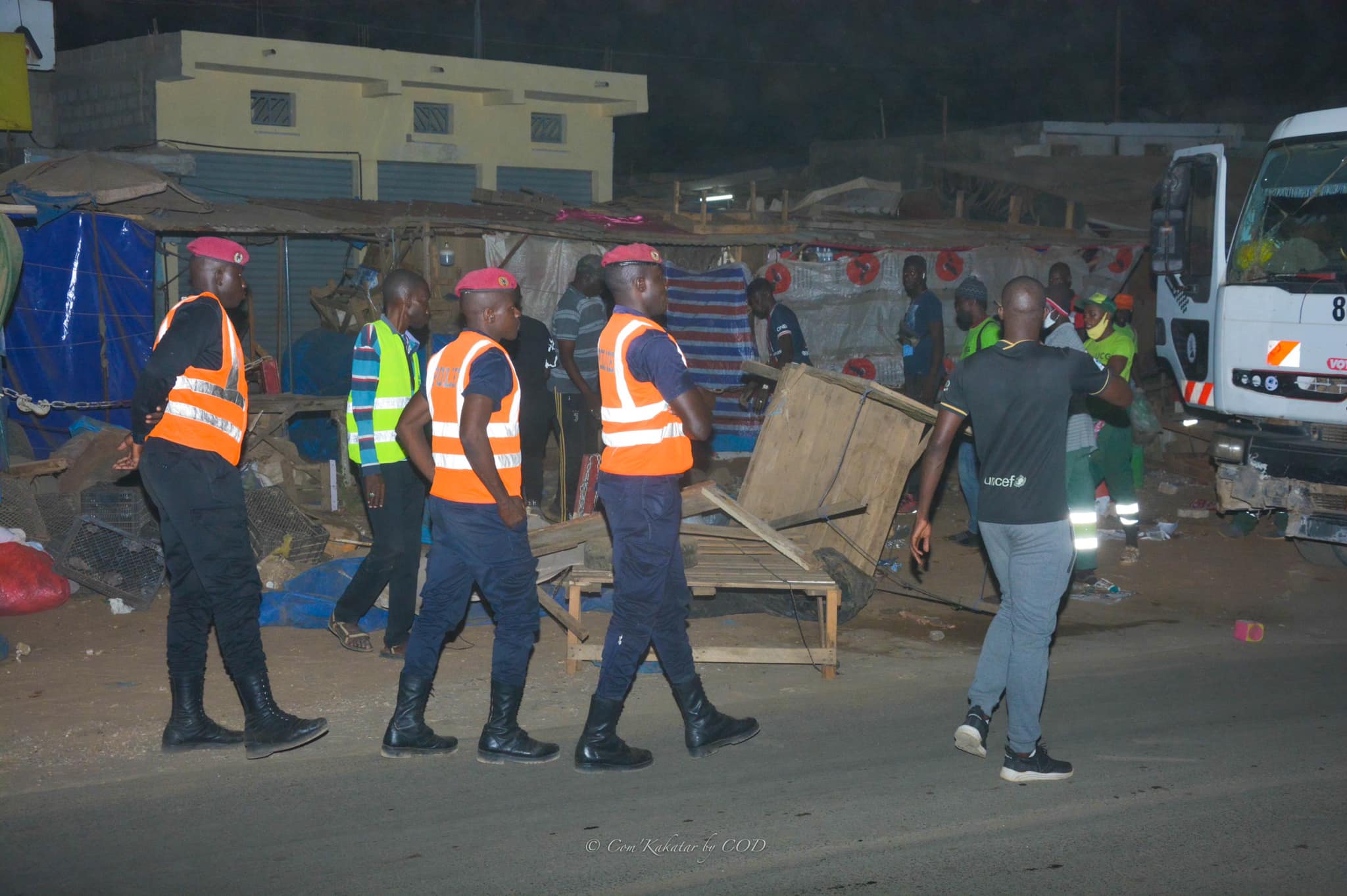 Golf Sud : une opération de déguerpissement menée aux abords du BRT