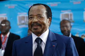 Le président camerounais Paul Biya a annoncé ce 13 juillet son intention de briguer un huitième mandat présidentiel. (Image d'illustration) © Sunday Alamba / AP