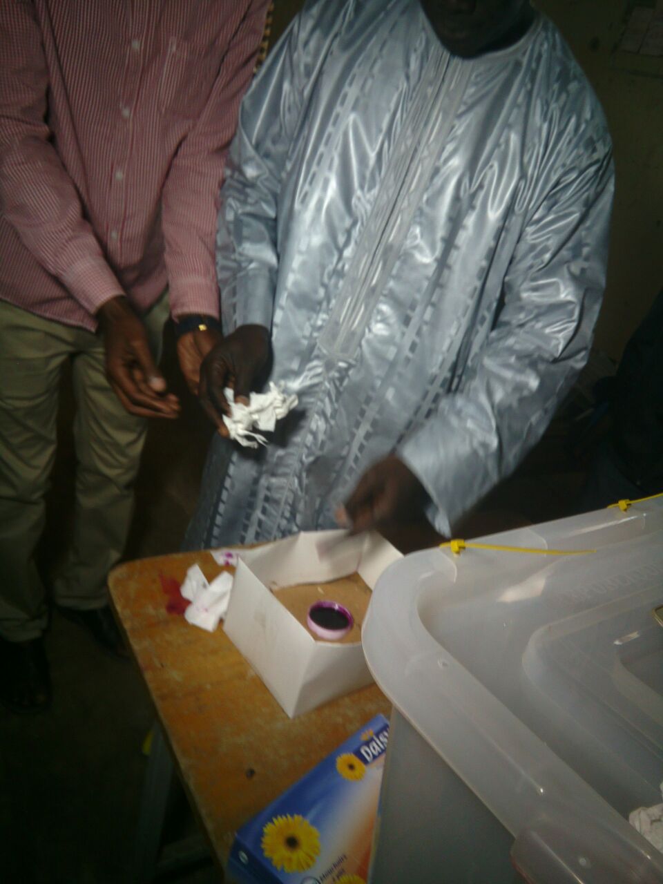 Référendum: le vote en images