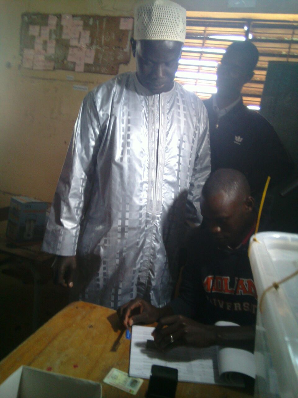 Référendum: le vote en images